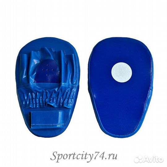 Лапы боксёрские Leosport Master пара натуральная к