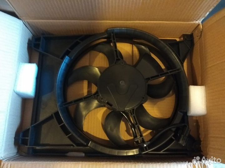 Sonata Мотор+вентилятор радиатора охлаждения (Кита