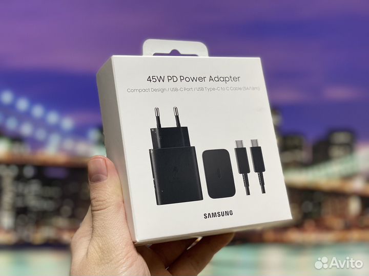 Зарядка Samsung Power Adapter 45W