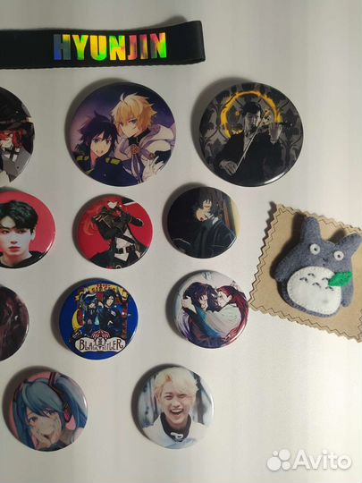 Значки аниме