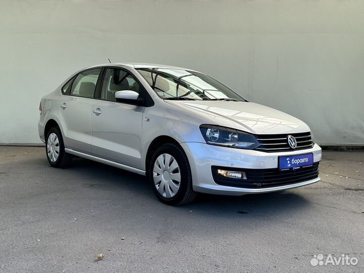 Volkswagen Polo 1.6 AT, 2016, 106 719 км