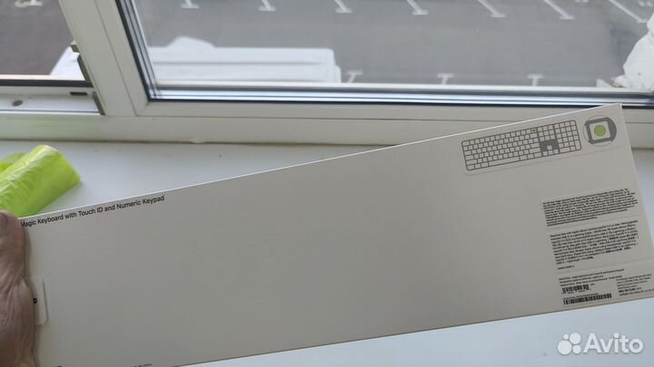 Клавиатура Keyboard Touch ID+Numeric keypad белая