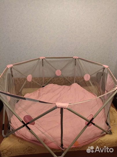 Большой детский манеж (в подарок набор шаров)