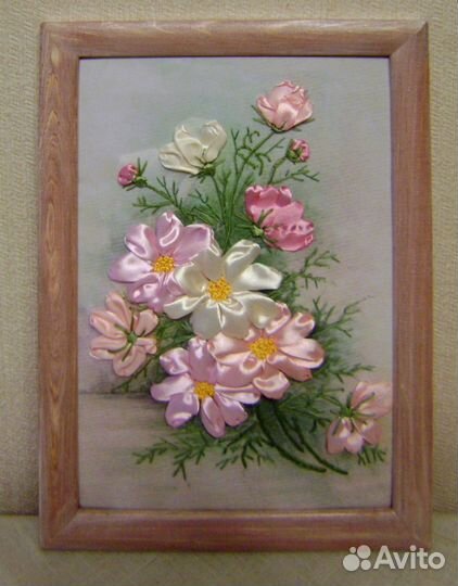 Картины из лент