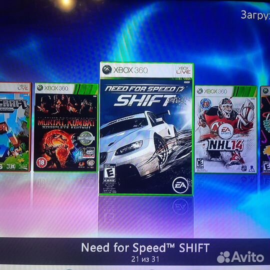 Xbox 360 e 500gb, прошитая, с коробкой