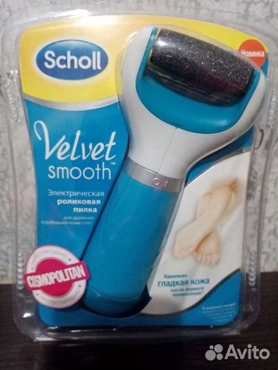 Электрическая роликовая пилка scholl. Новая