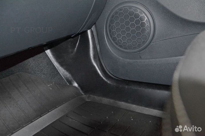 Накладки на ковролин (ABS) (6 шт) Renault Logan