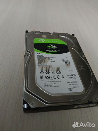 Жесткий диск Seagate Barracuda ST2000DM008, 2тб