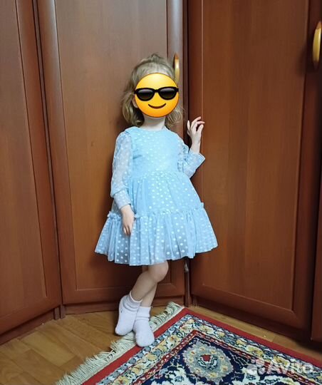 Праздничное платье для девочки 86 92