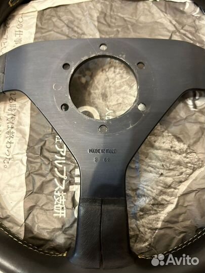 Спортивный руль momo 1989