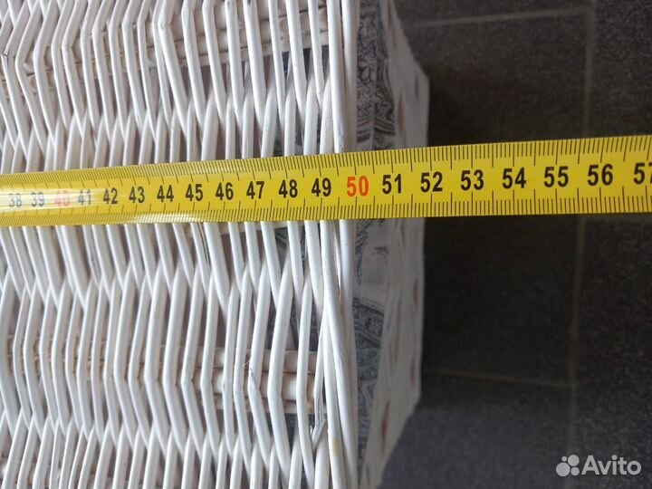 Сундук плетеный