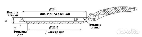 Сковорода для оладий Биол