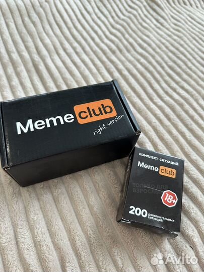 Настольная игра мемклаб