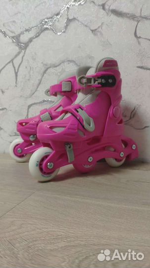 Роликовые коньки детские раздвижные