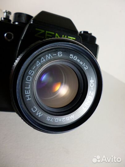 Фотоаппарат Зенит 15м+мс гелиос-44М-6 2/58мм