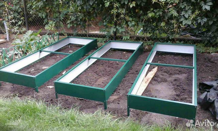 Грядка 14см зеленая