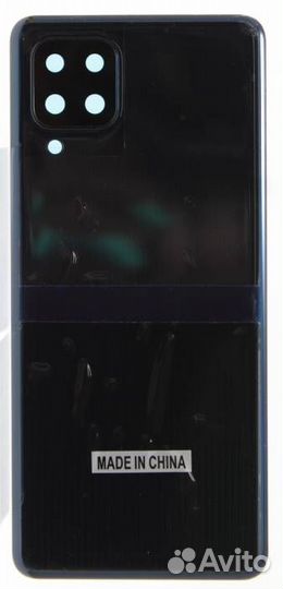 Задняя крышка для Samsung M325F (M32) Черная (Со с