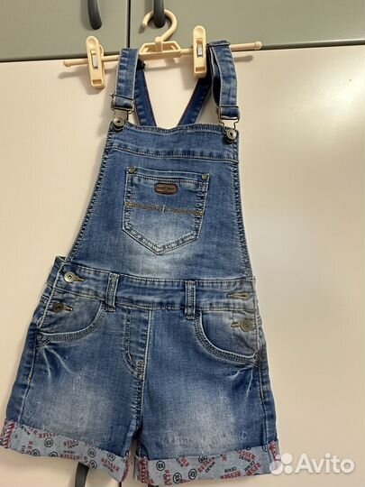 Комбинезон джинсовый