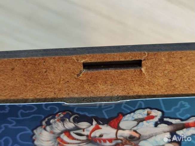 Новогодний деревянный пазл Rugo 