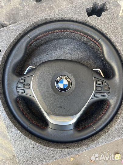 Руль Bmw f30 f32 f36 лепестки