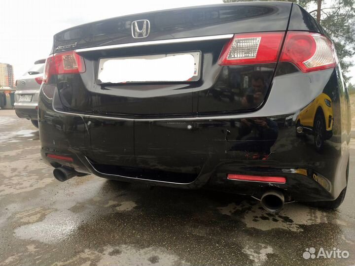 Бампер задний accord 8 type s