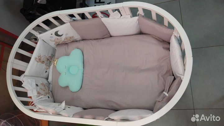 Детская кроватка трансформер 9 в 1