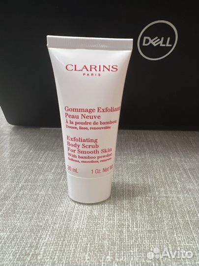 Clarins отшелушивающий крем для тела оригинал