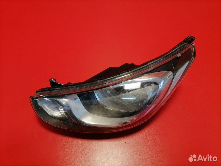 Фара передняя левая Hyundai Solaris RB G4FC 2012