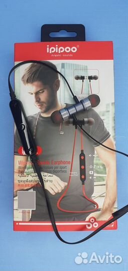 Беспроводные наушники Вакуумные + микрофон Ipipoo