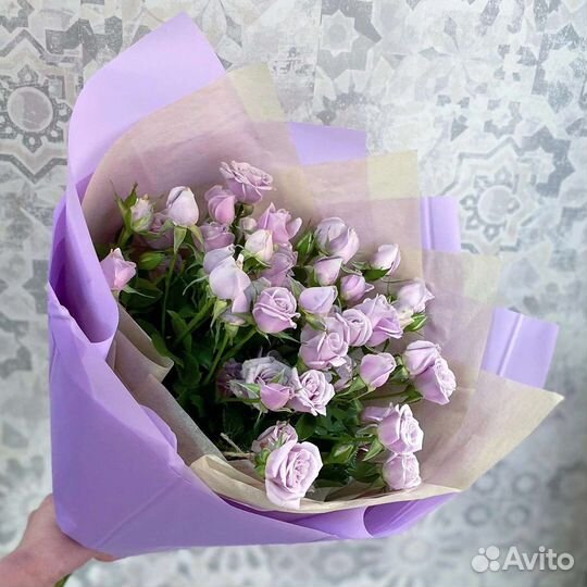 Цветы розы букет