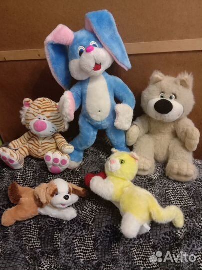 Игрушки мягкие