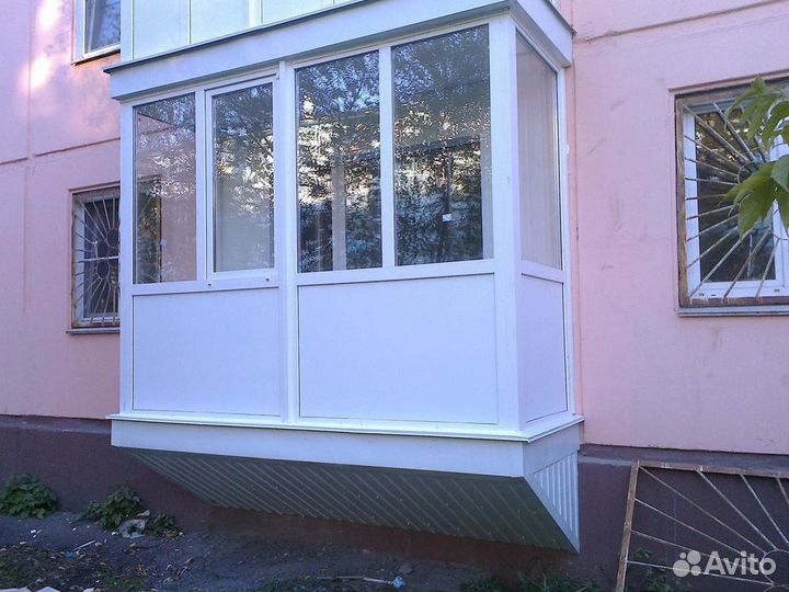 Балкон остекление пвх