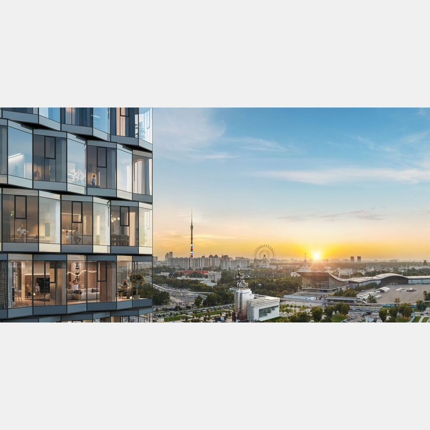 3-к. квартира, 97,5 м², 20/23 эт.