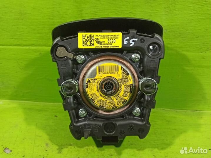 Подушка безопасности водителя Chevrolet Cruze