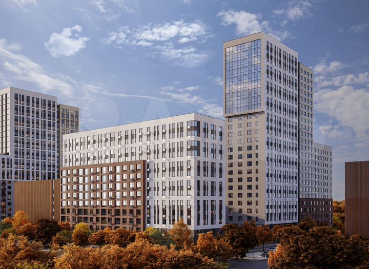 2-к. квартира, 52,5 м², 12/25 эт.