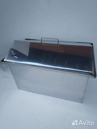 Коптильня горячего копчения из нержавейки