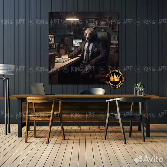 Картины в деловом стиле на холсте