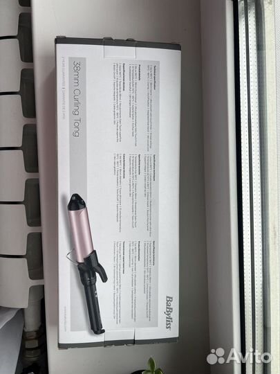 Плойка для завивки 38 мм babyliss новое