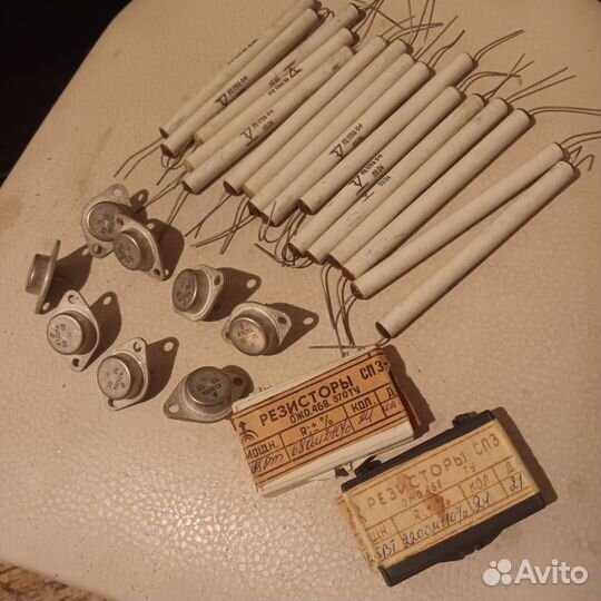 Радиодетали СССР новые одним лотом