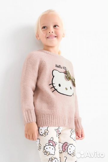 Свитер на девочку Kitty