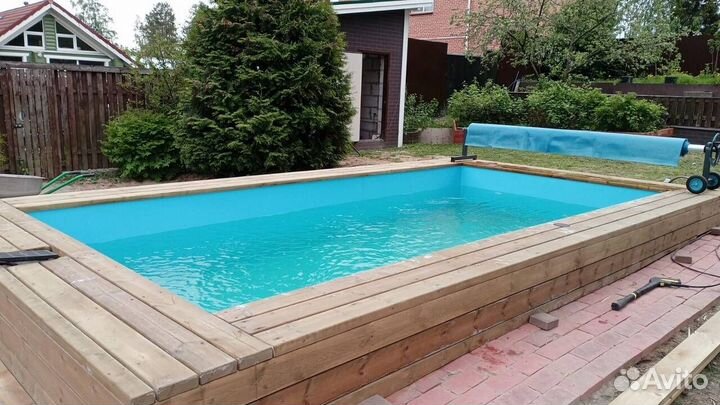 Бассейн полипропиленовый 5,7х2,8