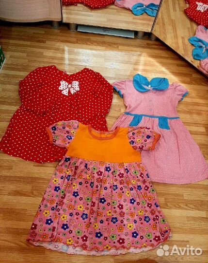 Детские вещи пакетом для девочек 92-98
