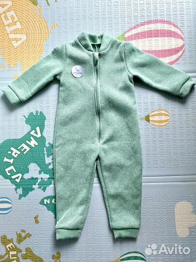 Новый флисовый комбинезон