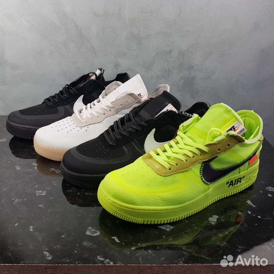 Кроссовки nike off white the ten air force