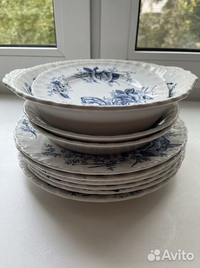 Винтажные тарелки, Англия, Royal tudor ware