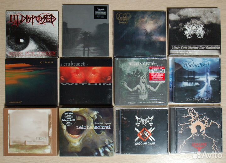 Импортные CD metal hard rock