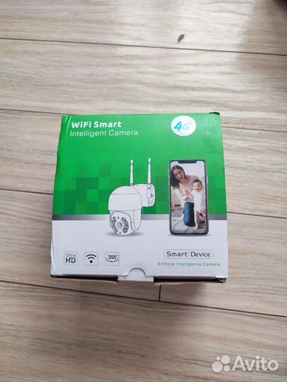 Камера видеонаблюдения 4g с сим картой 8MP