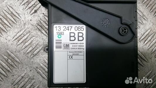 Блок комфорта opel combo C (ZBE03M301)