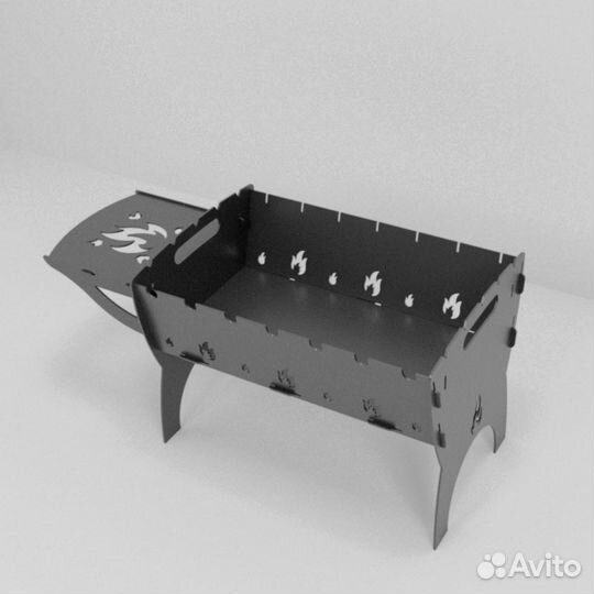 Мангал многоразовый складной