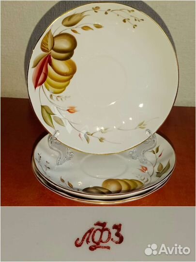 Остатки сервизов фарфор